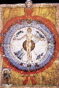 Hildegard of Bingen Her Cosmiarcha,Coreadora and Parent of the Humanity and of humankind china oil painting reproduction